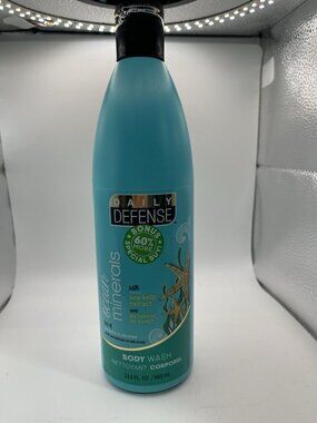Daily Defense Ocean Minerals Body Wash With Sea Kelp Extract Read